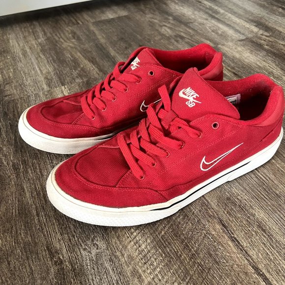 Nike | Shoes | Nike Sb Gts Qs X Supreme Gym Red 8621661 Mens Red